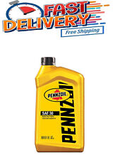 Pennzoil SAE 30 Motor Oil 1 Qt. Protection for extremely high temperatures picture