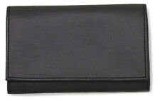 Black Vinyl Pipe Tobacco Roll Up Pouch w/Surgical Rubber Lining - 1187 picture