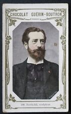 Chrome Image GUERIN BOUTRON Celebrities # 208 BARTHOLDI Sculptor 2 picture