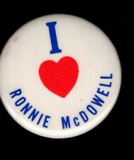 Ronnie McDowell VINTAGE Pinback Button Country Music picture