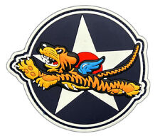 Flying Tigers Squadron Morale Patch [3D PVC Rubber - Hook Fastener Backing -FT8] picture