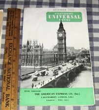 Vintage 1948 London Travel Tourist Promo,