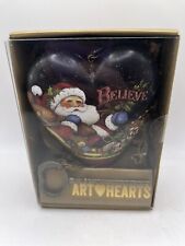 DEMDACO Art Hearts - Believe Santa Claus Susan Winget Ornament Key Stand picture