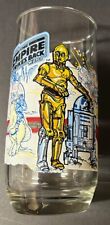 1980 Star Wars Empire Strikes Back Burger King Glass R2-D2 C-3PO Luke Tauntaun picture