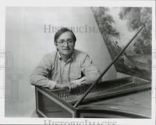 1991 Press Photo Donald Angle, Harpsichordist - srp28230 picture