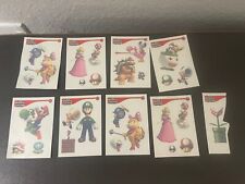 2010 Enterplay Super Mario Bros. Wii Fun Tats Tattoo Card Set of (8) cards picture