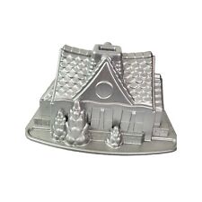 NORDIC WARE GINGERBREAD HOUSE CHRISTMAS COTTAGE CAKE MOLD BUNDT PAN 9 CUPS picture