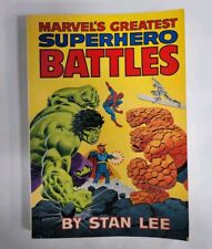 Marvel - MARVEL'S GREATEST SUPERHERO BATTLES - 1978 - Stan Lee Graphic Novel TPB picture