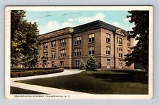Canandaigua NY- New York, Canandaigua Academy, Antique, Vintage c1927 Postcard picture