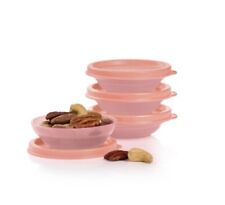 New Tupperware mini Cereal Bowls With Lids. picture