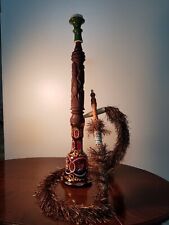 Hookah Wooden hand-carved with detailed Lovers n Birds design. picture