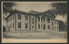 Orlando FL: c.1906 Albertype Postcard PUBLIC SCHOOL BUILDING (Newly Built 1906) picture
