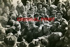PHOTO Spanish civilians & German Legion Condor officer 1939 Spanish Civil War picture