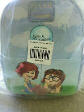 Loungefly Disney Up Carl and Ellie Young Spirit Adventure Mini Backpack New picture