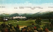 c1920s Mount Washington Hotel Presidential Range New Hampshire Vintage Postcard picture