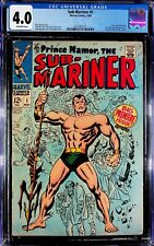 Sub-Mariner #1 CGC 4.0 Origin of Sub-Mariner Retold, Marvel Comics 1968. picture