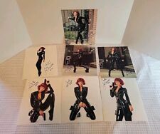 Lot of 7 Carrie LaChance Adult Secret Agent Autographed/Signed Sexy 8x10 Picture picture