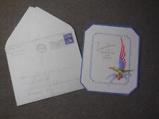 1944 WWII USAAF Patriotic Cadet Congratulations Card Foster Field Victoria TX picture