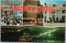 Vintage Postcard Universal Studios Montage Showing European Street picture