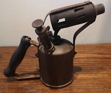 Vintage Large Brass Blow Torch Steampunk Needs A Polish  picture