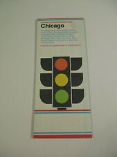 Vintage Gousha/Chek-Chart Chicago Illinois Travel Road Map~M4 picture