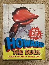 1986 Topps Howard the Duck Cards Full Box of 36 packs picture