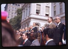 Neil Armstrong US Astronaut 1969 National Anthem Original 35mm Transparency  picture