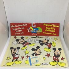 Vint 90s Tacca Stacca Disney Mickey Mouse Reusable Adhesive Decoration NOS Italy picture