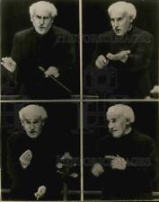 1954 Press Photo Arturo Toscanini, Conductor, NBC Symphony Orchestra picture