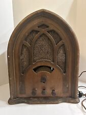 Cathedral Baby Grand Silverstone RCA Atwater Kent? Cabinet Philco Chassis 60 picture