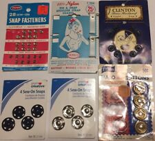 Vintage Lot of Sewing Items Snaps, Buttons picture