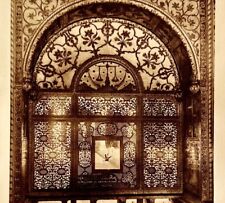 1921 Shah Jehan Marble Screen Delhi Photo Print India Antique Ephemera  picture