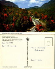 Autumn scene Franconia Notch White Mountains New Hampshire NH chrome unmailed picture