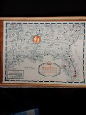 Vintage MidCentury Restaurant Paper Placemat-Howard Johnson's In The Deep South  picture