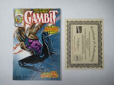 1999 Marvel Comics Gambit #1 Dynamic Forces Variant COA picture