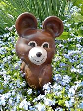 🌟Misha Bear Moscow XXII Olympic Games 1980 Ceramic Figurine USSR🌟 picture