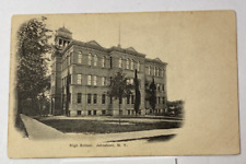 Vintage Postcard 1906 View of High School Building Johnstown N. Y. #2790 UDB picture