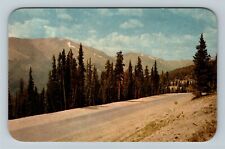 CO-Colorado, Vista On Berthoud Pass And Highway, Scenic Vintage Postcard picture