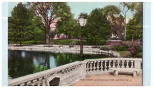 c1930s Overlooking Mindowaskin Park Westfield New Jersey NJ Postcard picture