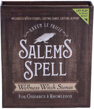 Nemesis Now Salem's Spell Kit Set of Six Witches Wellness Stones in Decorated picture