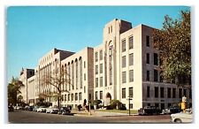 Postcard Boston University, Boston Mass founded in 1839 chrome MA2 picture