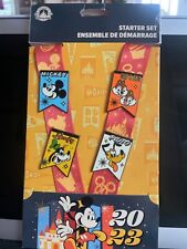 Disney Parks Mickey Mouse and Friends 2023 Pin Trading Starter Set New with Tag picture