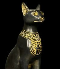 Fantastic Egyptian Cat BASTET GODDESS of Protection with the Scarab & the wings picture