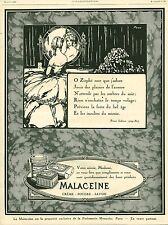1925 Malacein Antique Beauty Product Magazine Advertisement picture