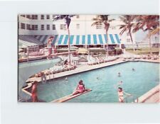 Postcard Pool View The Caribbean Miami Beach Florida USA picture