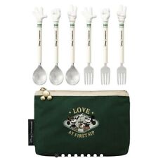 Starbucks Disney Cutlery Set 6pcs Tea Spoon & Fork 2persons Limited Edition picture