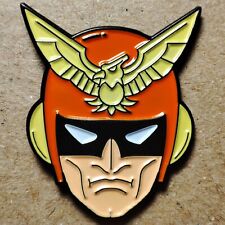 F Zero Captain Falcon Enamel Pin Videogame Racer Character Collectible picture
