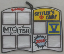 BSA 2014 SETTLER'S CAMP   TSR   MTC  dangler picture