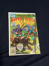 THE SUPER FRIENDS #6 THE MENACE OF THE MENAGERIE MAN 1977 LOW GRADE picture