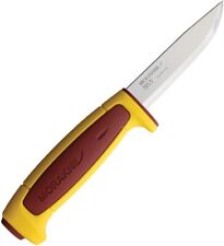 Mora Knives Stainless Steel Blade Hunting Fishing knife Dala Red Yellow 546 picture